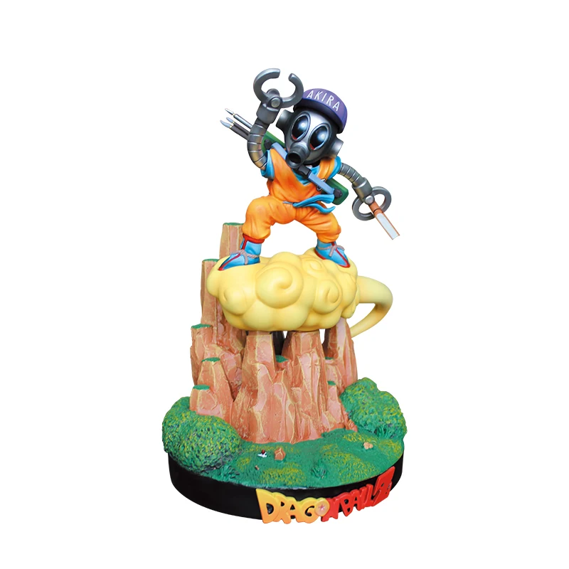 Dragon Ball Z рисунок анимация GK Торияма Акира Son Goku Figma супер Saiyas сальто на облаке в