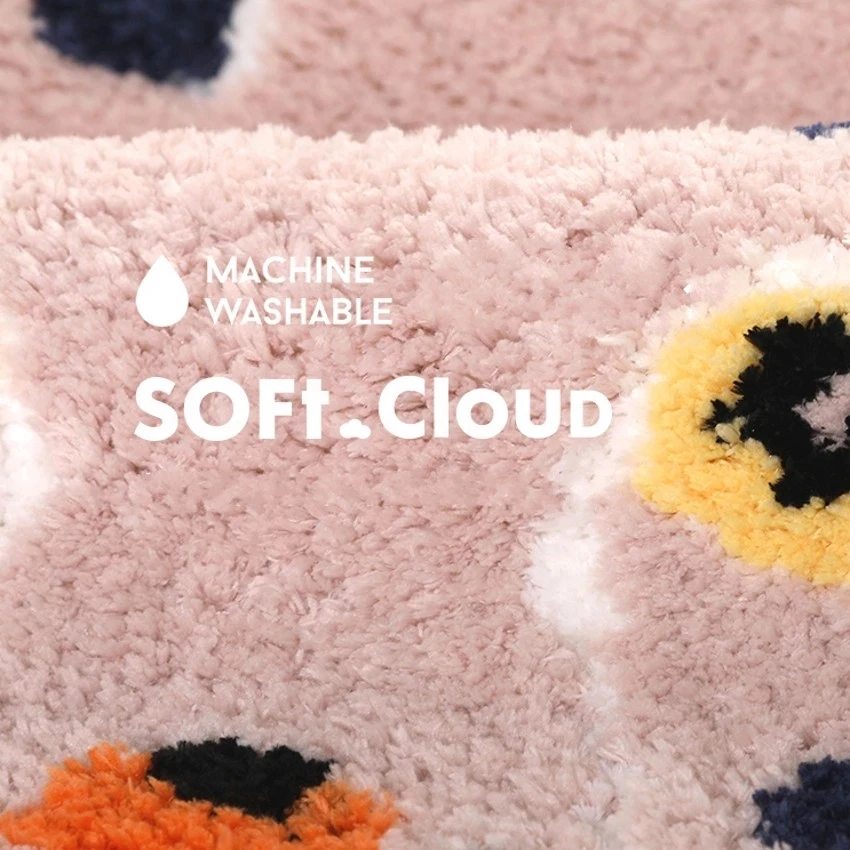 Милый мягкий маленький ковер с мультяшным Тигром и леопардом 80x160 см популярный