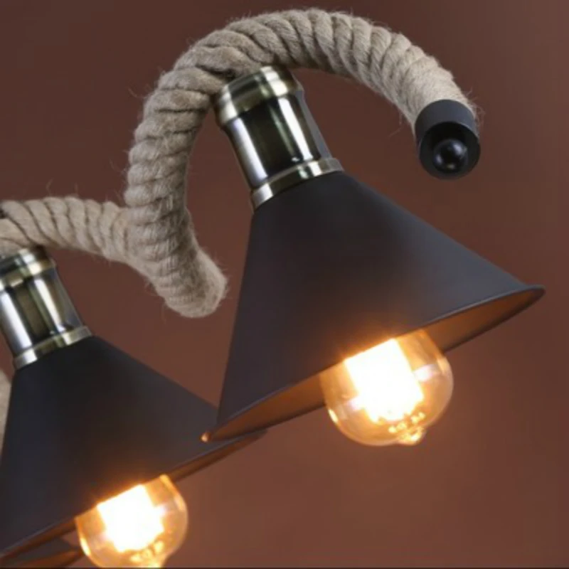 Лофт промышленная ветровая люстра бар в американском стиле магазин одежды для