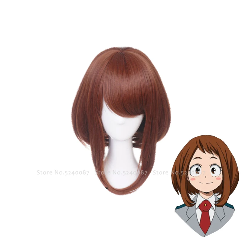 Парик из аниме My Hero Academy школьная форма Boku No academic куртки штаны Yaoyorozu Momo юбка Midoriya