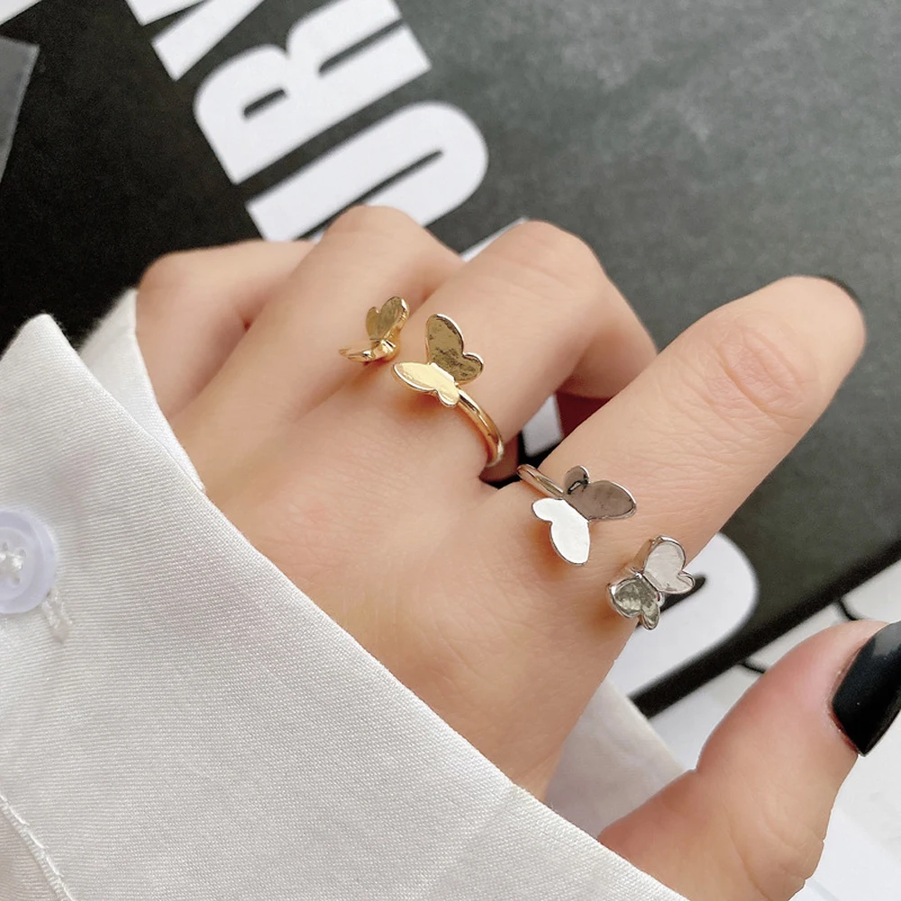 

Simple Fashion Personality Creative Design Butterfly Shape Accessories Women's Fine Jewelry Gifts