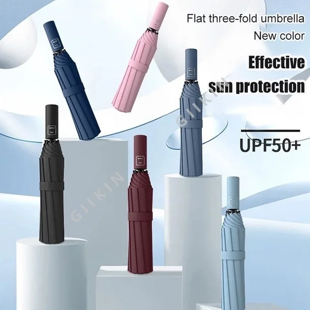 Быстрая доставка! Зонт Автоматический складной ветрозащитный с защитой от