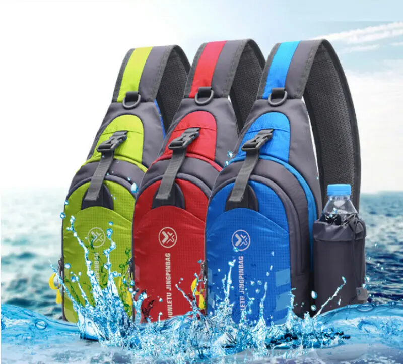 Мужская и Женская водонепроницаемая маленькая нагрудная сумка дорожный