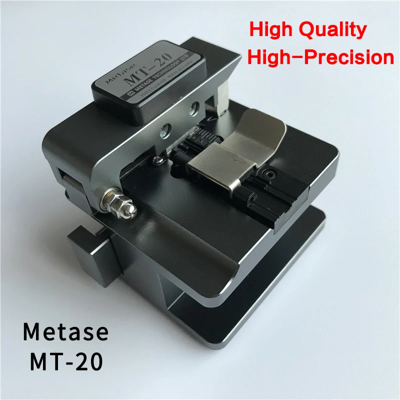 High Quality Automatic MT-20 Optical Fiber Cleaver High Precision Cutting Knife Tool Fiber Fusion Splicer Cable Cutting Machine
