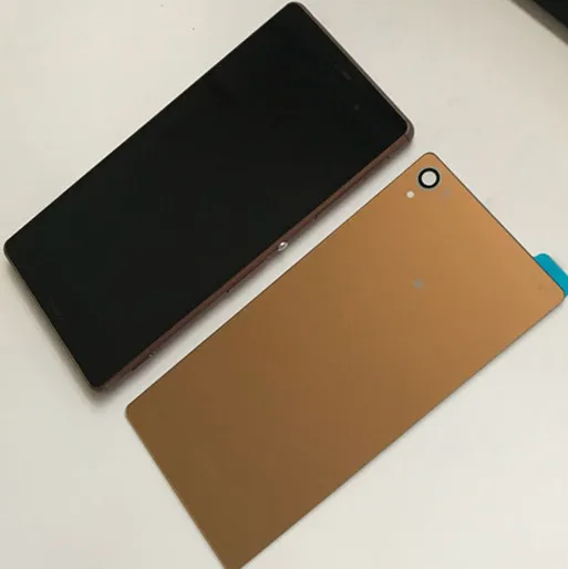 ЖК дисплей 5 2 дюйма для SONY Xperia Z3 сенсорный экран с рамкой одна вилка D6653 D6603 задняя