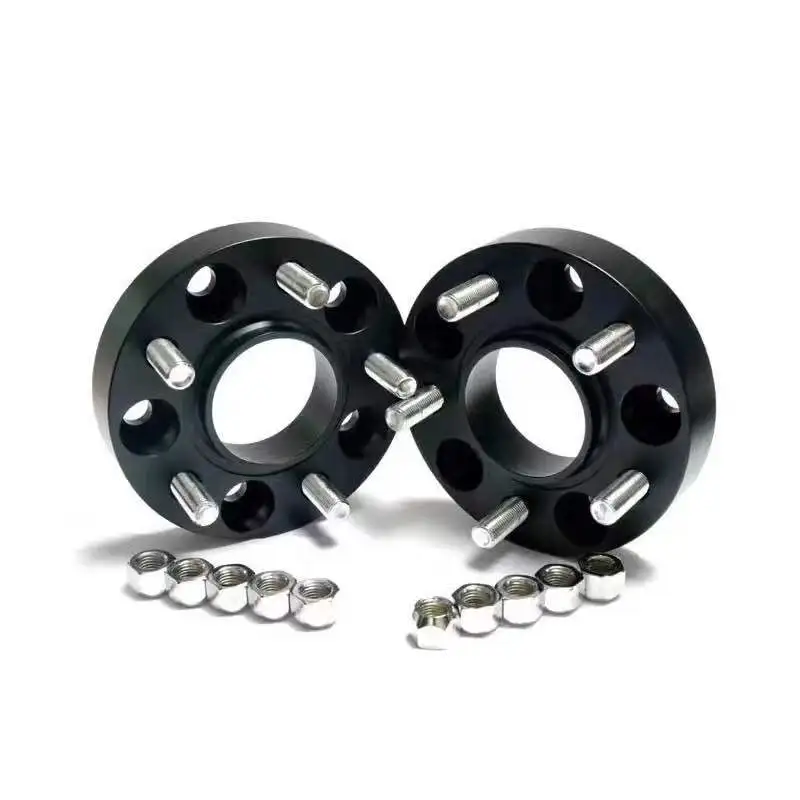 Car Wheel Spacers 4x108 Hubcentric 63.4mm Aluminum Wheel Spacer Adapter 15/20/25/30mm Flange For Ford Fiesta ST Mk7 Separadores