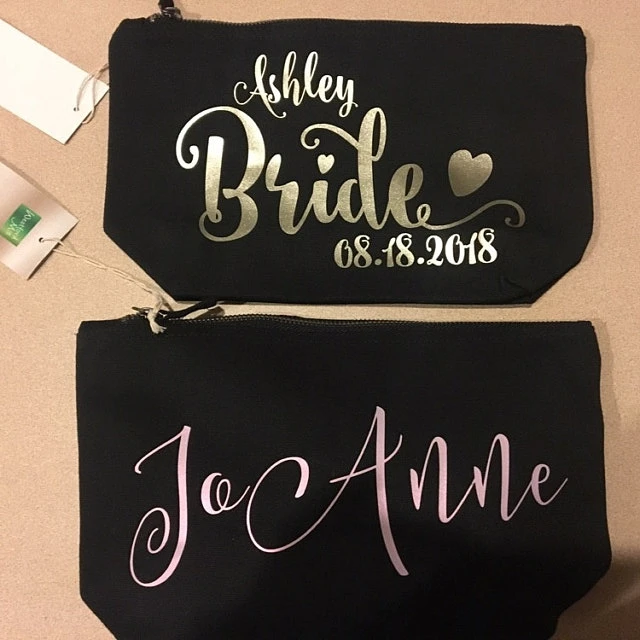 Индивидуальный подарок с благодарностью чехлы на молнии для свадебвечерние