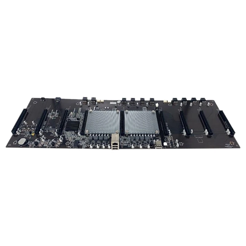 X79 BTC Mining Motherboard 9 Graphics Slot 60mm Pitch Support RTX 3060 GPU Support E5-2603 E5-2609 E5 4607 V2 CPU