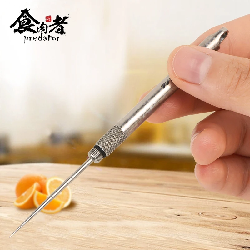 Зубочистка Titaner TC4 из титанового сплава портативная многофункциональная