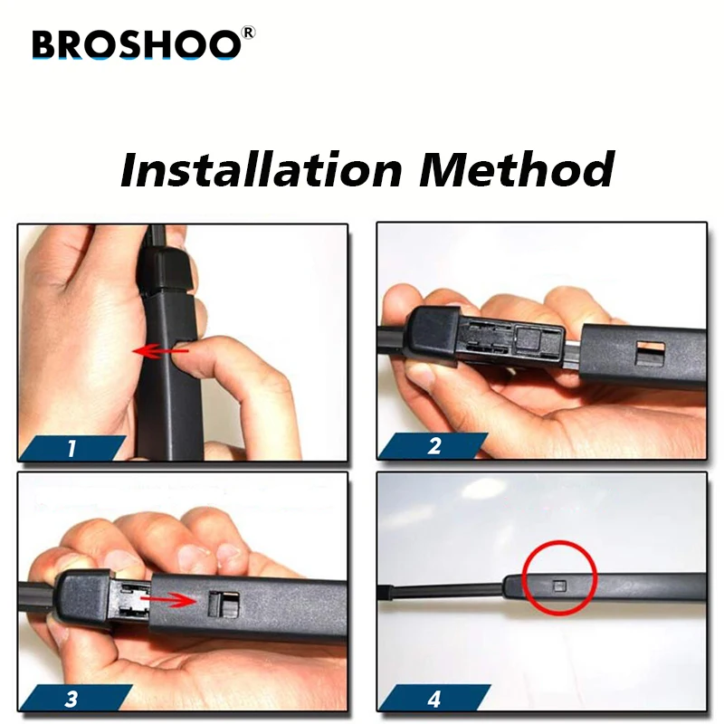 

BROSHOO Car Rear Wiper Blades Back Windscreen Wiper Arm For Seat Toledo Hatchback (2013-) 405mm,Windshield Auto Accessories