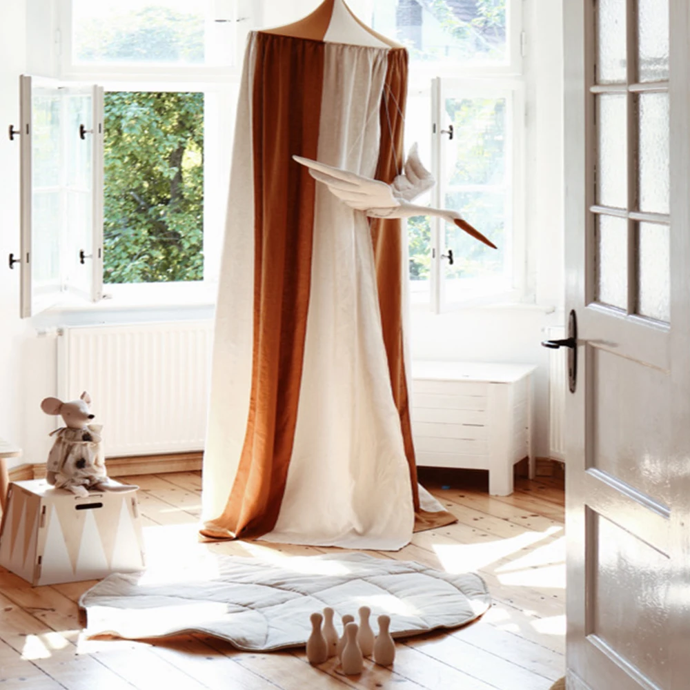 

Baby Crawling Pad Infant Playmat Cushion Cotton Windwill Kids Newborn Round Game Play Mat Children's Room Decor Photo Props