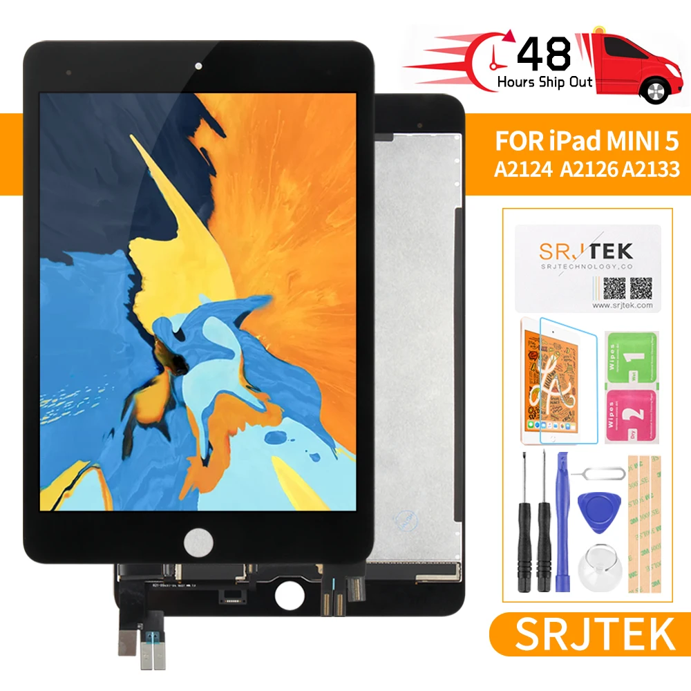 

For iPad Mini 5 LCD Display Mini5 5th Gen Touch Screen For iPad Mini 2019 Touchscreen Matrix Digitizer A2124 A2126 A2133 Glass