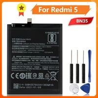 mi bn35 phone battery for xiao mi redmi 5 5 7 redrice 5 bn35 3300mah original replacement battery tool