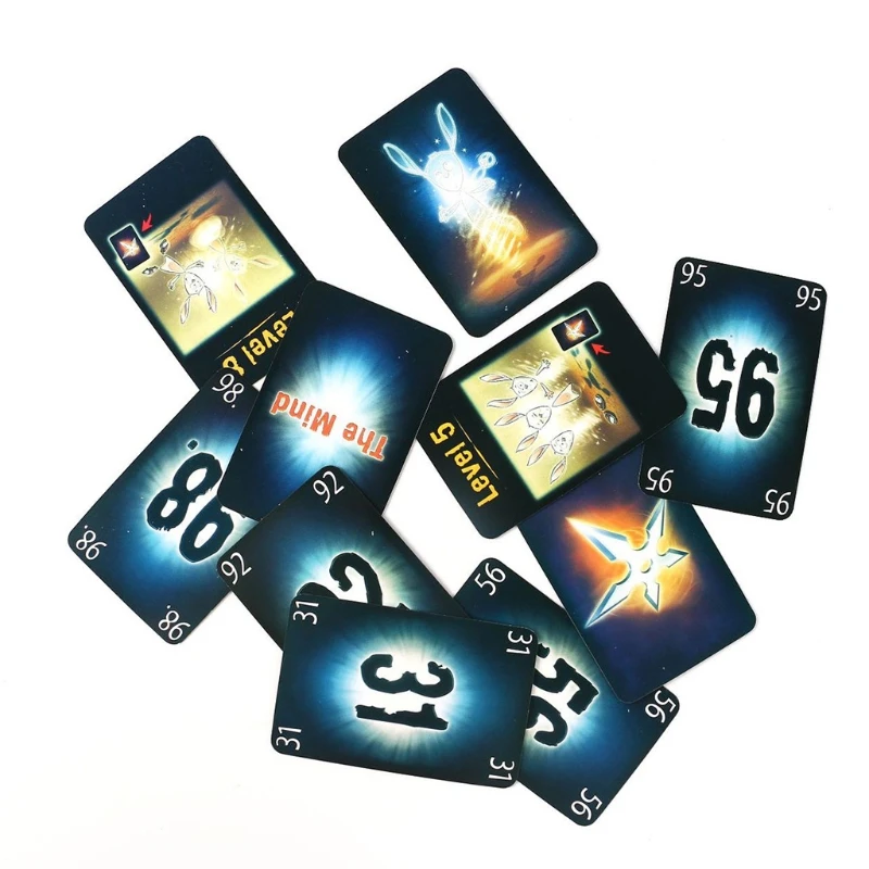 

The Mind Card Game Party Puzzle Board Game Team Experience Interactive Game