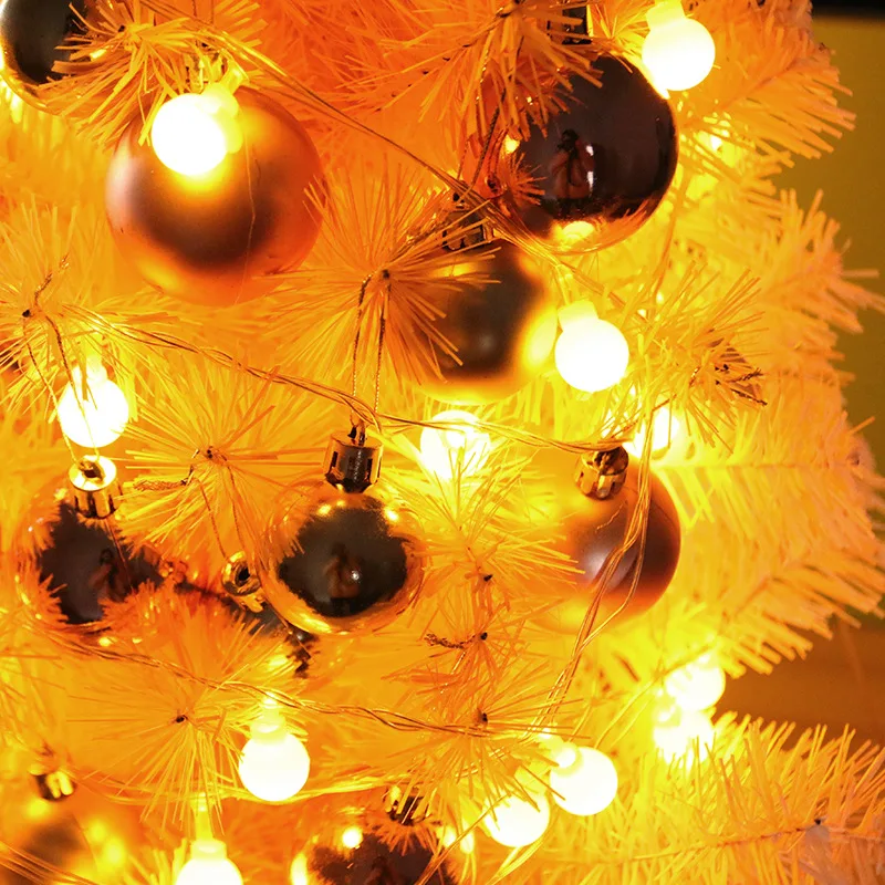 Christmas Tree 60cm Pink Home Decorations Ball Warm White String Lights Xmas Cedar New Year Party xx180 | Дом и сад