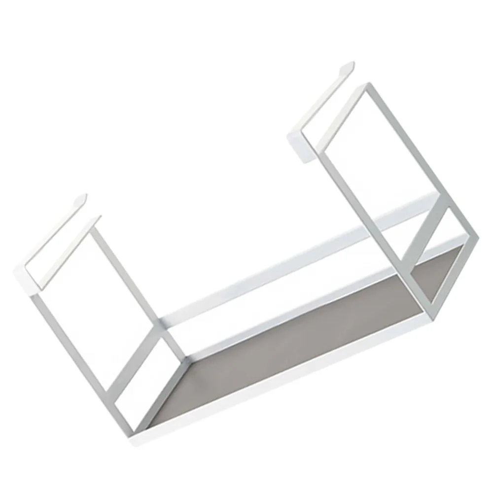 

1pc Under Cabinet Storage Stand Shelf Storage Rack for Kitchen Home (Black)