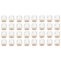 32pcs chair leg silicone caps pad furniture table feet cover floor protector12 16mm