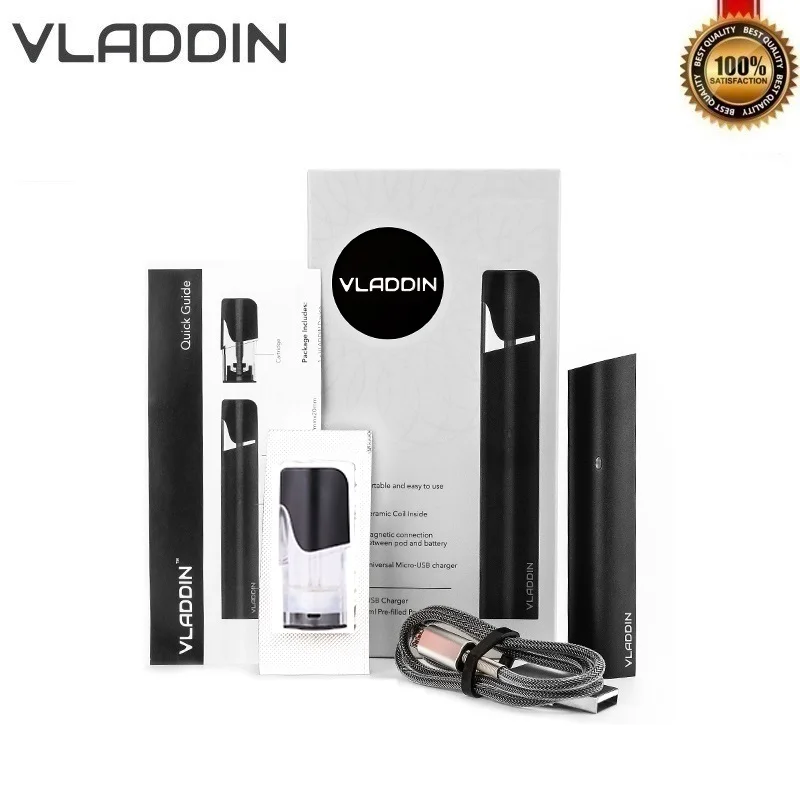 20 шт./лот VLADDIN RE полный комплект Pod Systme Vape ручка испаритель 12 Вт мощность 1 5 мл