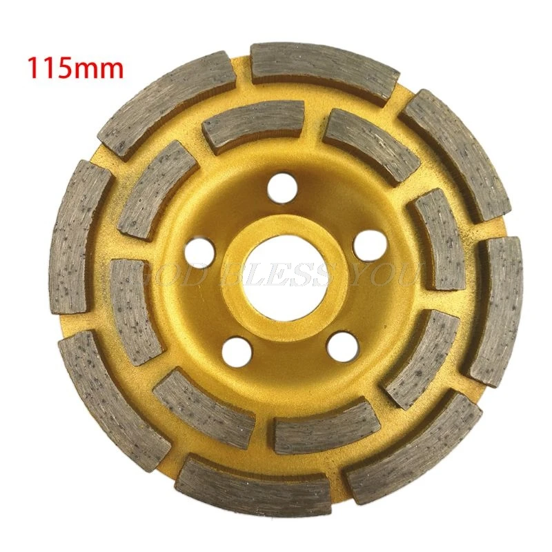 Diamond Segment Grinding Wheel Cup Disc Grinder for Concrete, Granite, and Stone Cutting - Available in 100mm, 115mm, 125mm, 150mm, and 180mm Sizes image 4