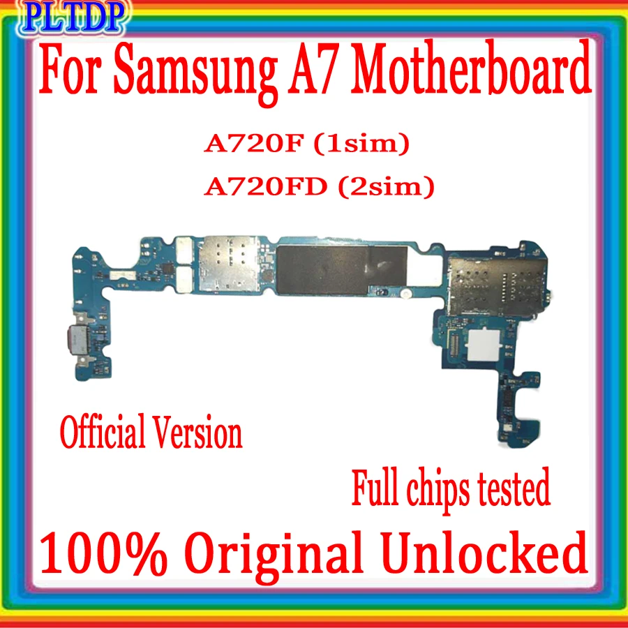 

Материнская плата Samsung Galaxy A7 A720F A720FD с системой Android