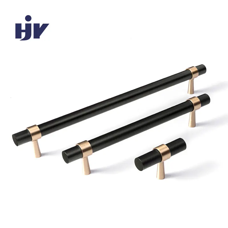 Ручки для мебели черные и золотые ручки шкафа 128 мм | Обустройство дома