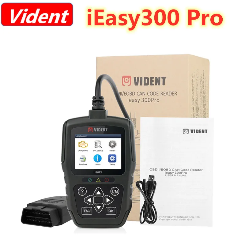 VIDENT iEasy300 Pro CAN OBDII/EOBD считыватель кодов Mode6-диагностика двигателя | Автомобили и