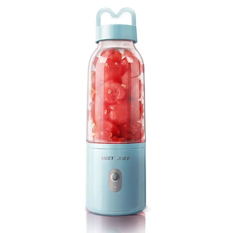 

Mini Portable Electric Fruit Juicer Personal Juice Cup Charging Small Smoothie Maker Blender Kitchen Mixer Machine Home