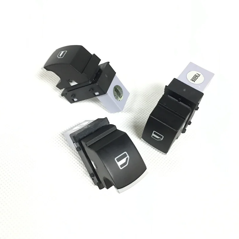 Chrome Matte FOLD Rearview Side Mirror Window Switch For VW CC Tiguan Passat B6 Golf 5 6 Jetta MK5 | Автомобили и мотоциклы