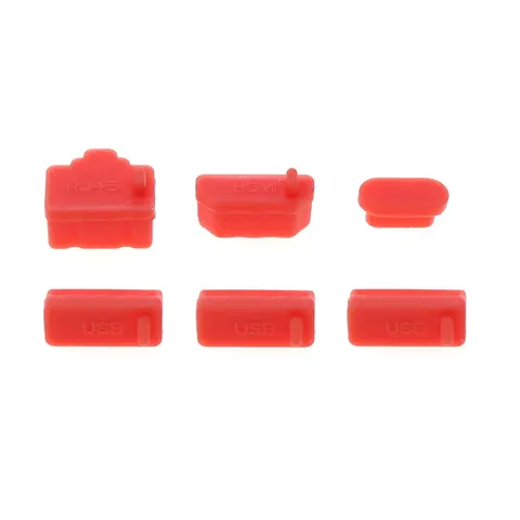 Набор силиконовых пылезащитных заглушек JCD с интерфейсом USB HDM, пылезащитная крышка, пылезащитные заглушки для игровой консоли PS4 PS3 PS5