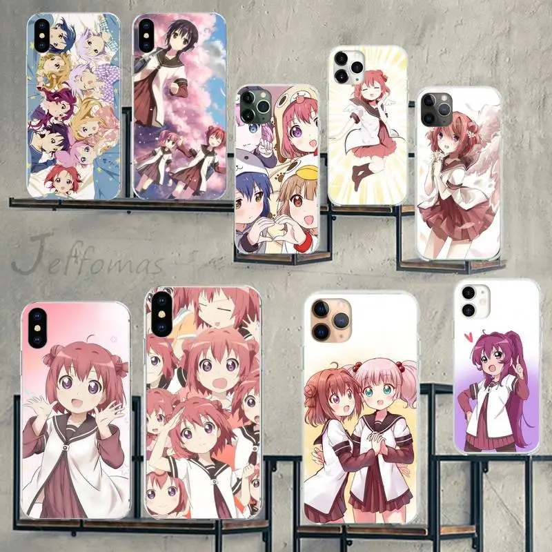 

Yuru Yuri Japan anime Phone Case for iPhone 7 8 11 12 13 mini pro X XS XR MAX Plus