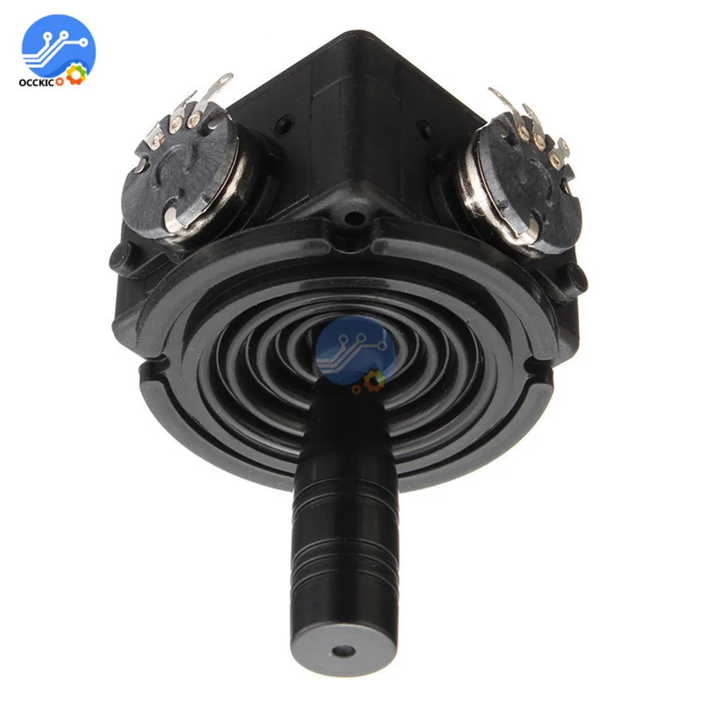 JH-D202X-R2 2-Axis Electric Joystick Reset Potentiometer 5K Ohm 2D Monitor Keyboard Controller | Электроника