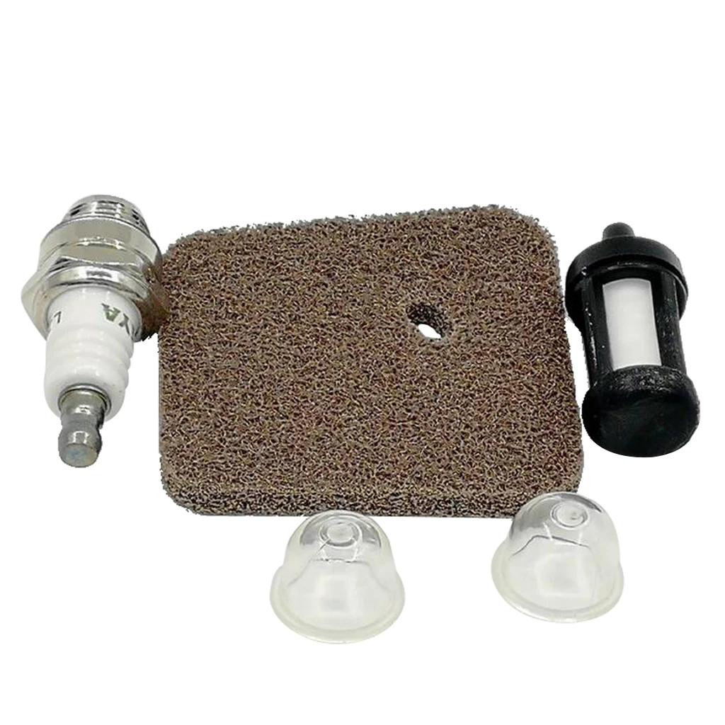 1 Set of Air Fuel Filter Spark Plug Replacement Kits for STIHL FS55R FS55RC KM55 HL45 KM55R | Дом и сад