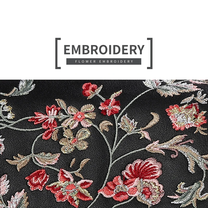 LIAN CAN сумка с вышивкой в национальном стиле сумки через плечо для женщин