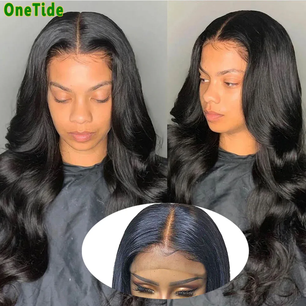 

ONETIDE Wholesale Body Wave Lace Front Wig 4x4 Lace Closure Wig 34 36inch Brazilian Lace Front Long Human Hair Wigs for women