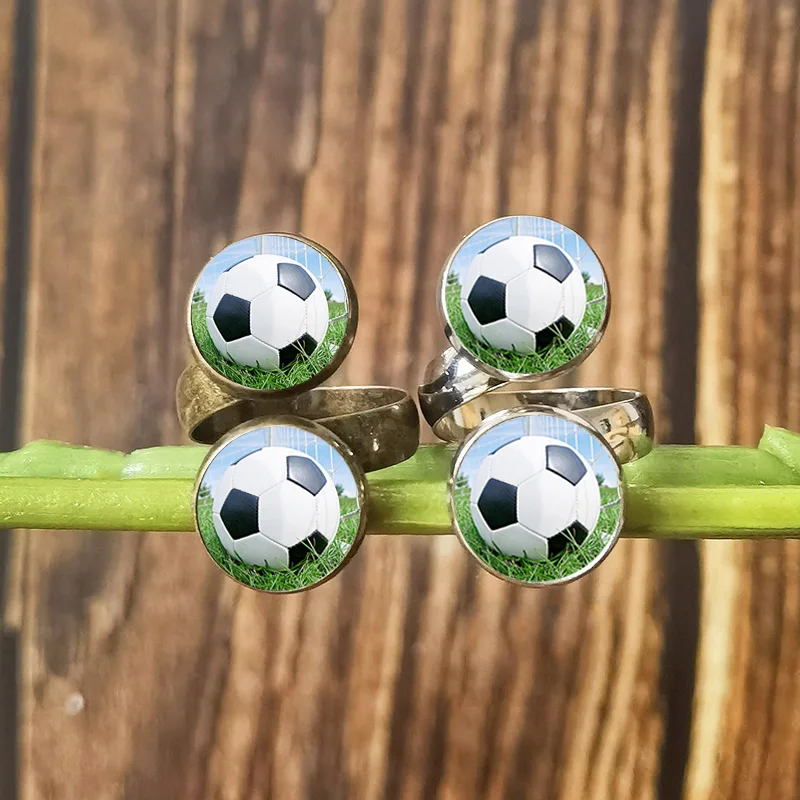 Кольцо на заказ с именем пары для мужчин и женщин кольца турецкой футбольной