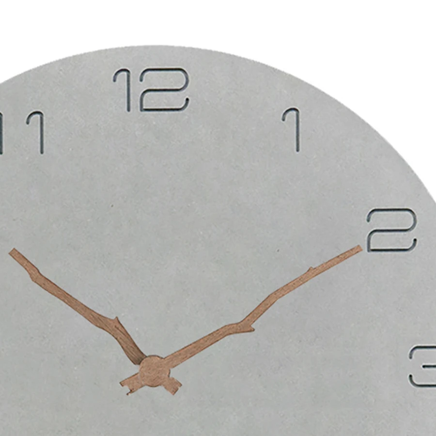 Настенные часы в Европейском стиле простой современный дизайн деревянные