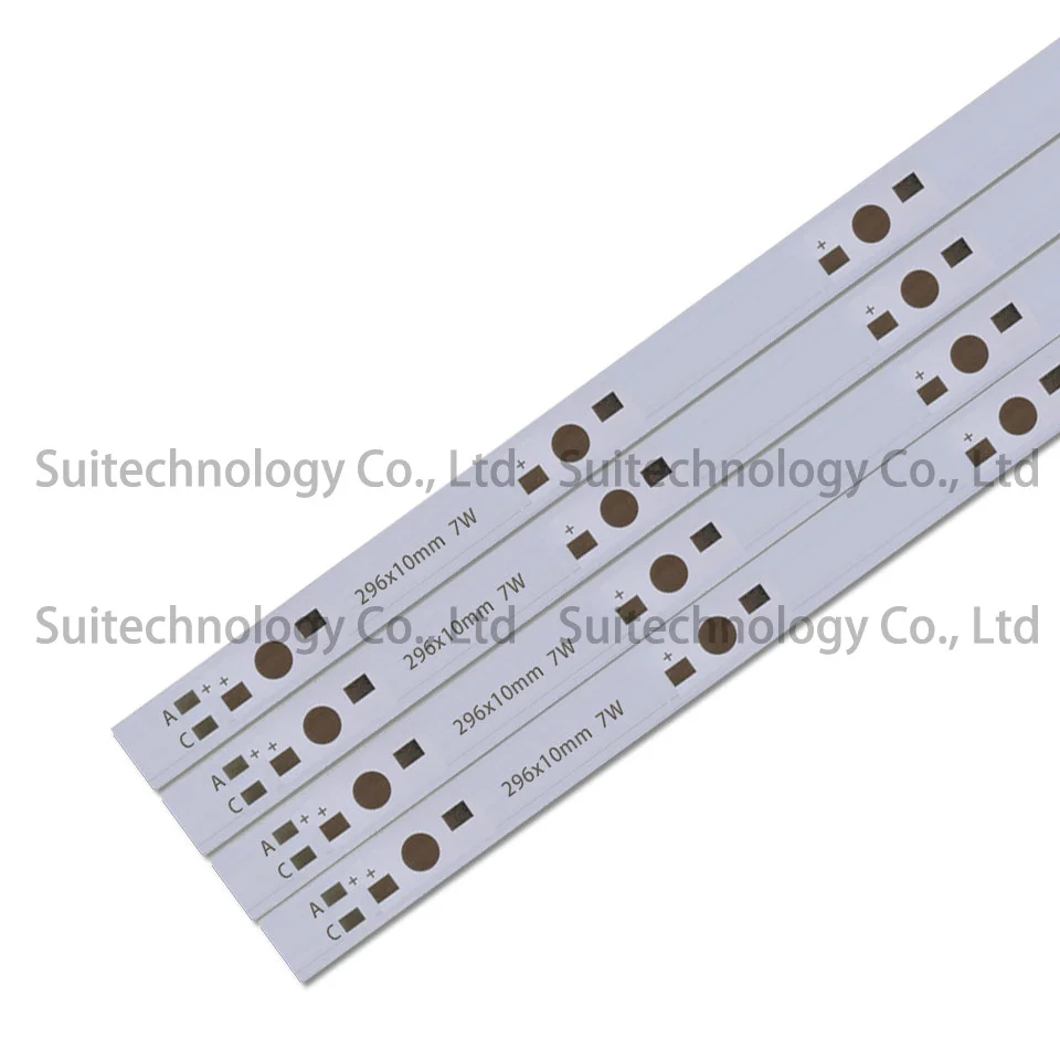 Светодиодная Прямоугольная алюминиевая опорная пластина 1 Вт 3 5 радиатор высокой