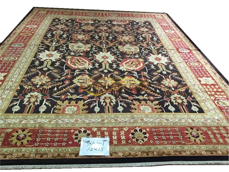 Goede Originele Single Export Turkse Handgemaakte Tapijten Oushak Ozarks Zuivere Wol Tapijt