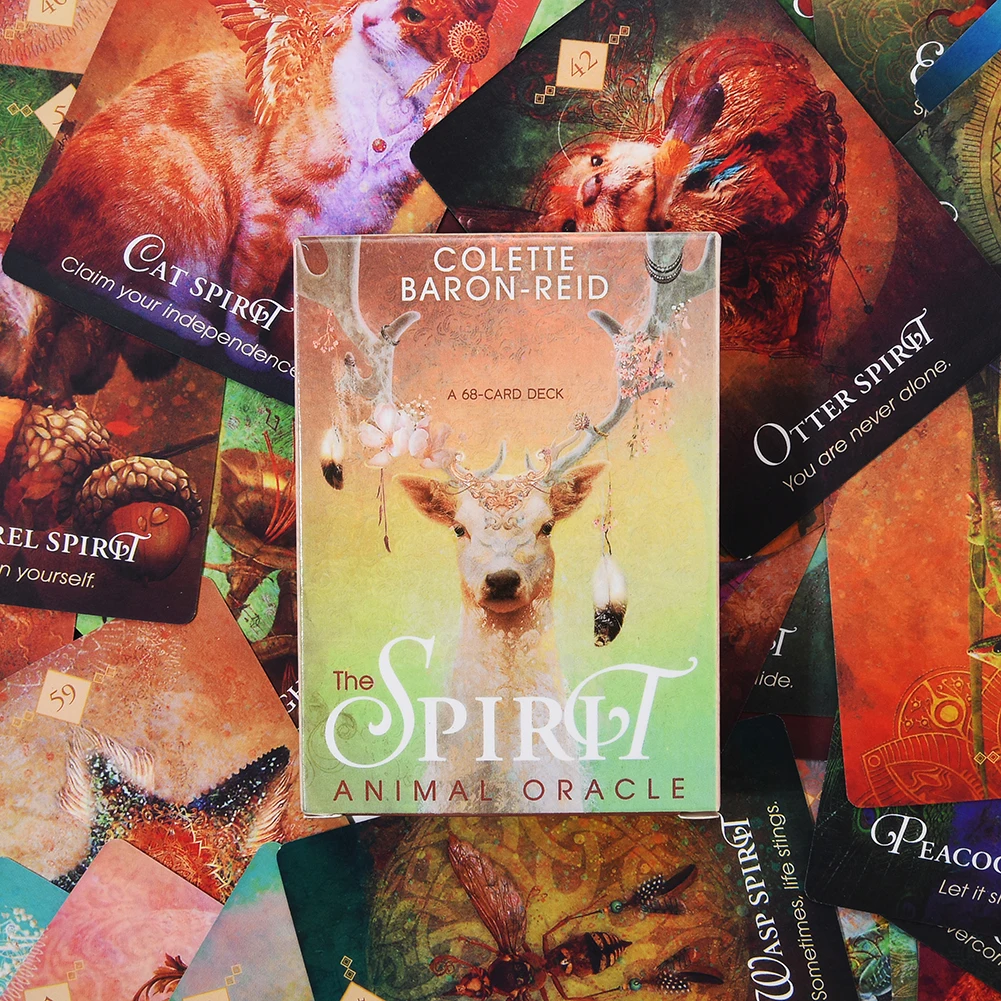 Новинка, карточка Таро для Spirit Animal Oracle Guidance divination Fate, настольная игра, вечерние игральные карты