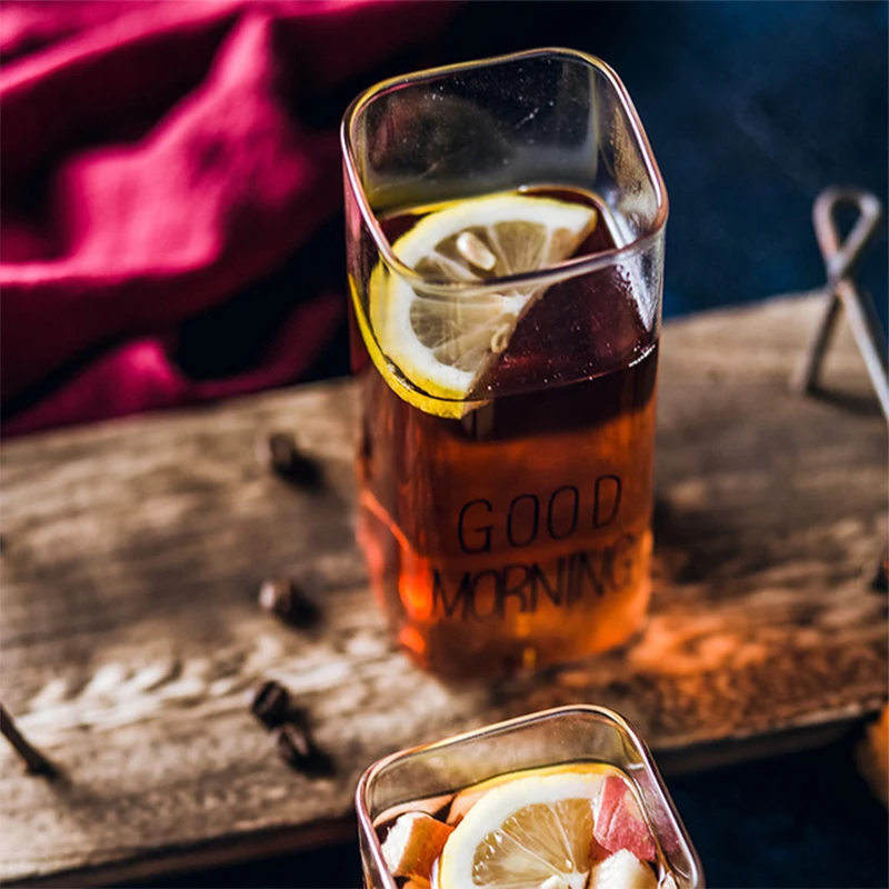 400 мл стакан для молока чашки прозрачный вино фруктовый сок пивная чашка бытовые