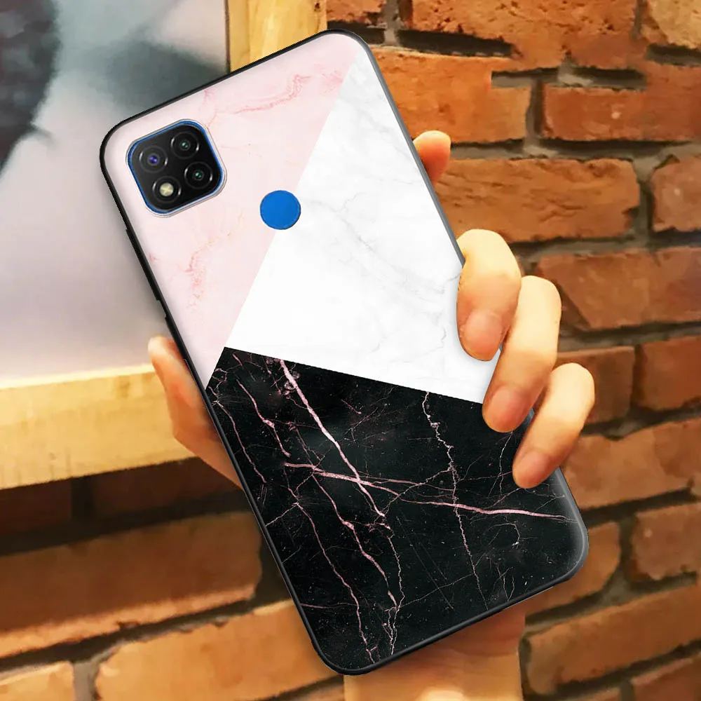 Фото Чехол для Redmi 9C NFC Мягкая силиконовая задняя крышка Xiaomi 9 C телефона 6 53 дюйма крутой Чехол для Redmi 9C NFC Мягкая силиконовая задняя крышка Xiaomi 9 C телефона 6 53 дюйма крутой