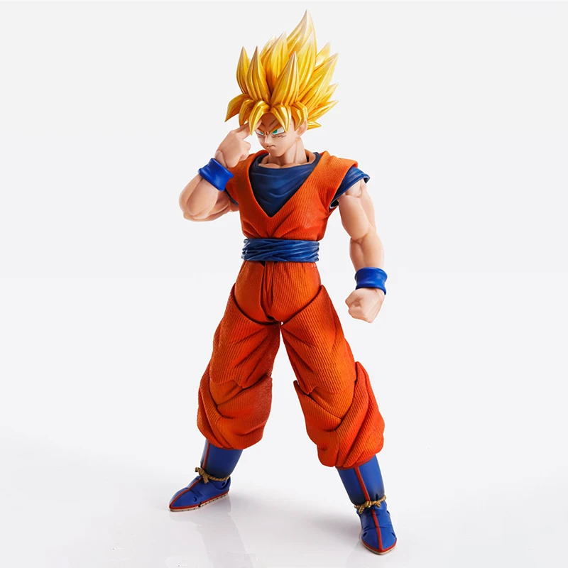 

Original Bandai Dragon Ball Z Figure Imagination Works Newest Series 1/9 Sun Goku Action Anime Figure Model Toy Toys for Boys