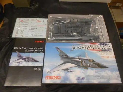 Meng МОДЕЛЬ 1/72 DS 006 Convair F 106A Дельта Дарт (f 106) модель перехватчика