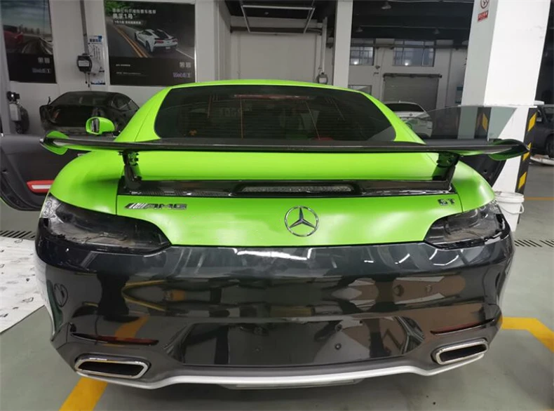 Спойлер из настоящего углеродного волокна для Mercedes Benz AMG GT GTC GTS GTR PRO 2019 2020 2021 2022