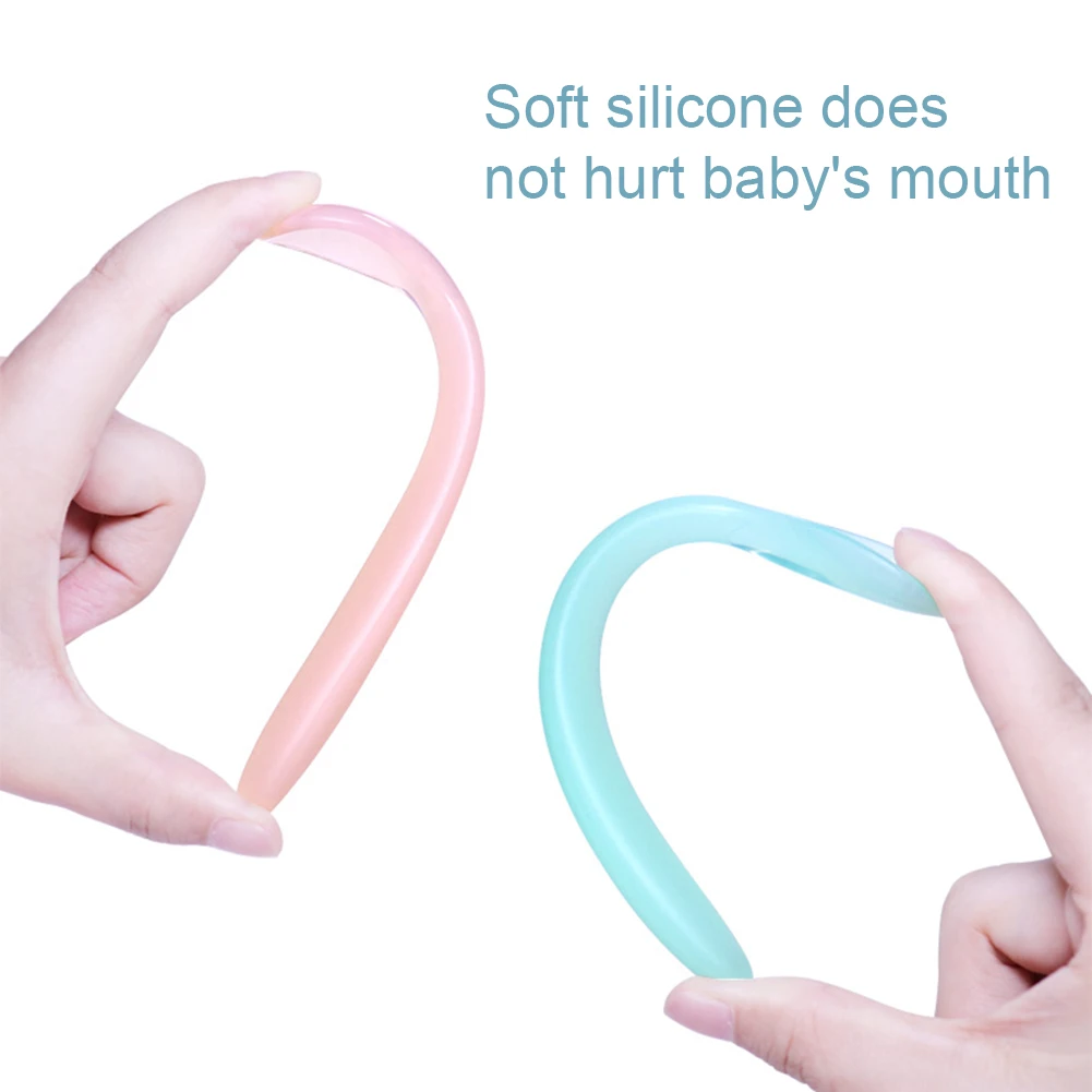 

Baby Soft Silicone Spoon Candy Color Temperature Sensing Spoon Children Food Baby Feeding Dishes Feeder Appliance Utensils