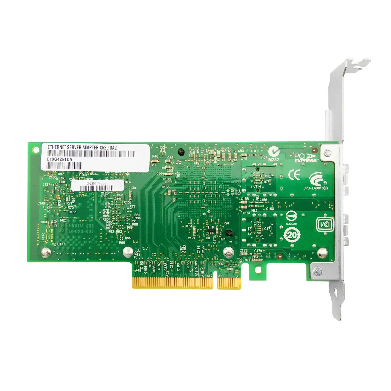 X520-DA2 10G SFP + двойной порт PCIe 2 0x8 Intel 82599ES чип Ethernet сетевой адаптер | Компьютеры и офис