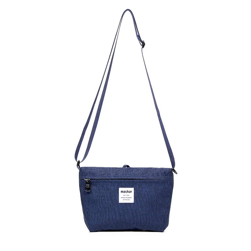 

Mackar Retro Fashion Ins Hip Hop Crossbody Bag Small Bag Men's Canvas Casual Sports Mobile Phone Bag Single-Shoulder Bag