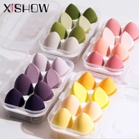 cosmetics for face sponge for makeup beauty makeup puff with box foundation powder blush blender make up accessories xishow