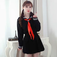 women school uniform cosplay costumes college student jk sailor japanese uniform topsskirttie school wear sets s 3xl c30153ad