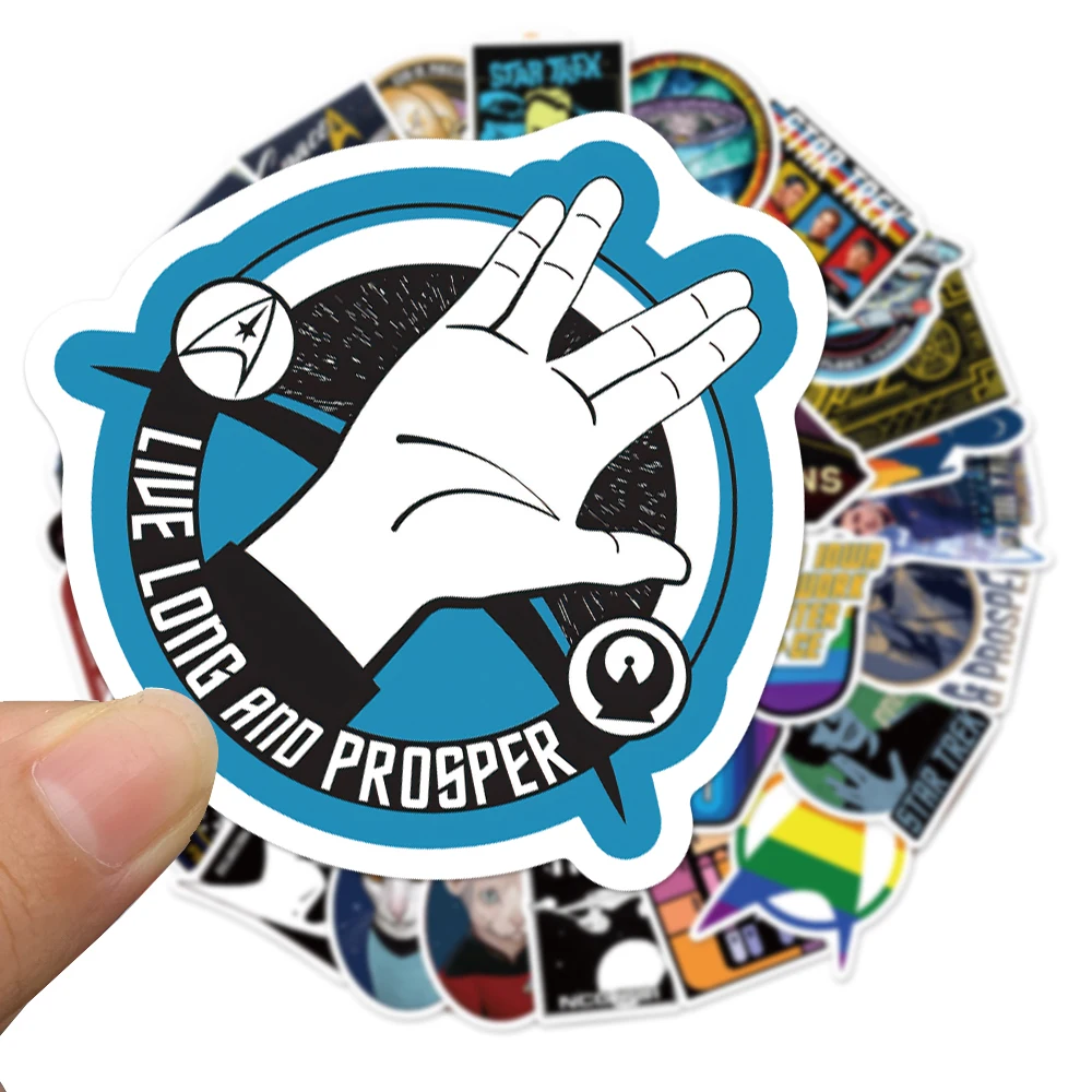 1050pcs star trek space cartoon graffiti sticker for luggage car guaitar skateboard phone laptop diy bicycle decals stickers f5 free global shipping